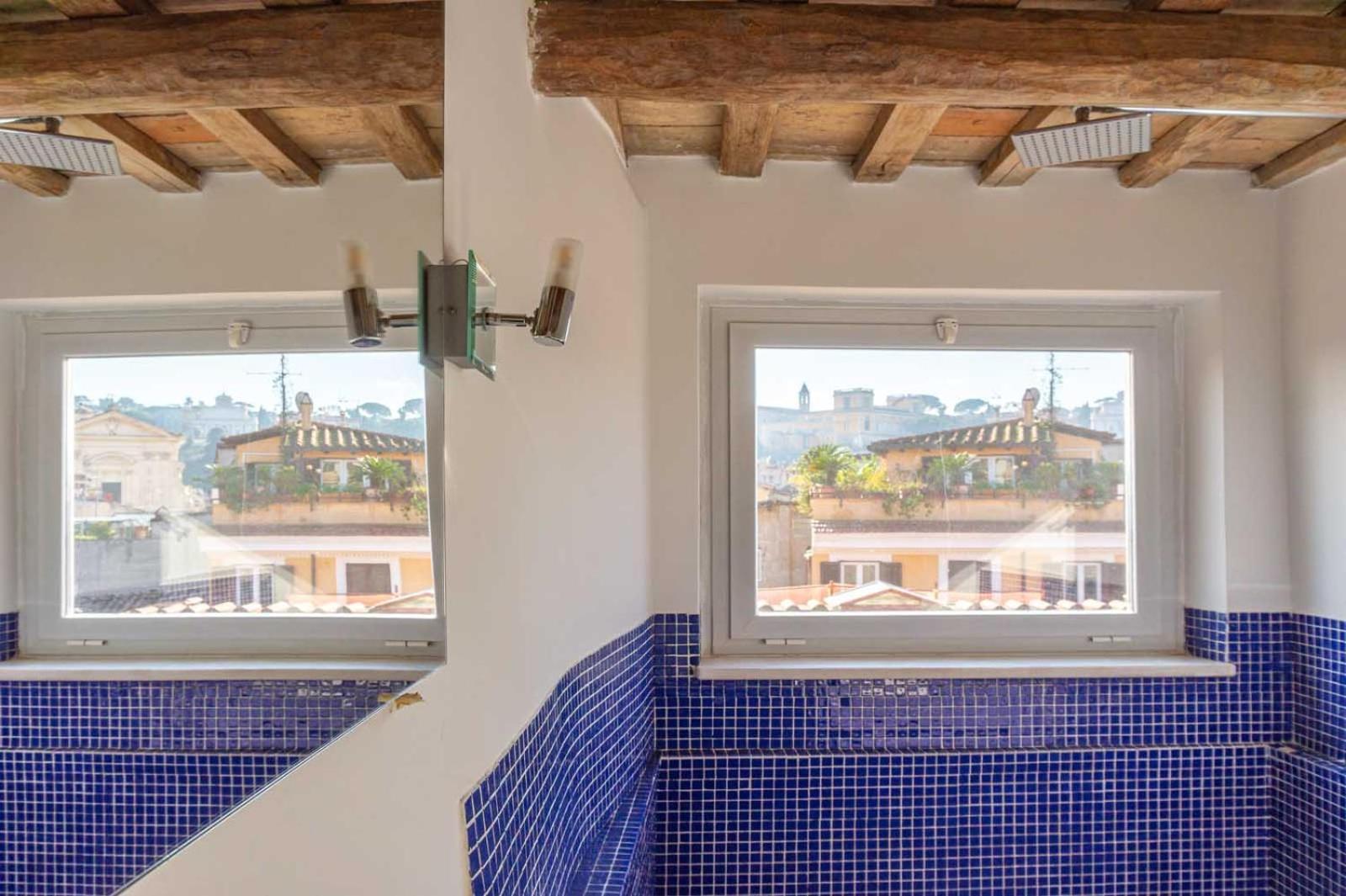 Lusso E Panorama Senza Paragoni, Loft Trastevere Róma Kültér fotó