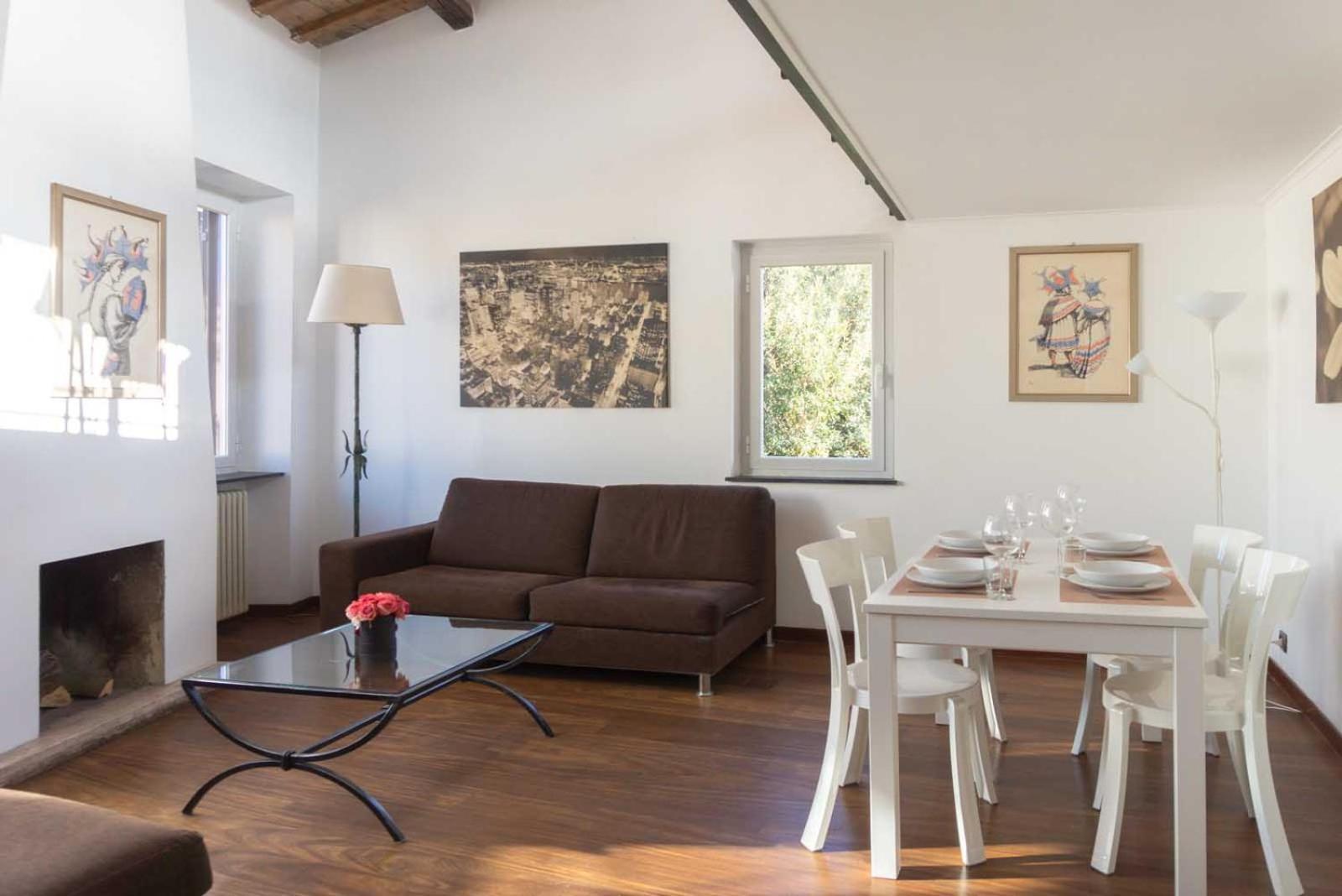 Lusso E Panorama Senza Paragoni, Loft Trastevere Róma Kültér fotó